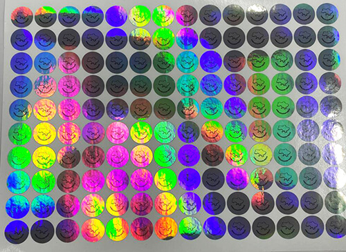 Голографические наклейки под заказ